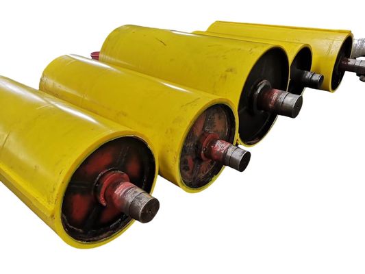 Transmission Industrial Polyurethane Coating Roller 90 A Shore Hardness Heavy Duty