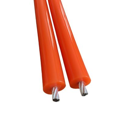 Oil Resist Polyurethane PU Round Belt Endless Urethane Drive Belt 90 A Shore Hardness