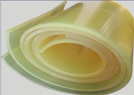 Custom PU Polyurethane Sheets In Roll Tear Resistance High Intensity