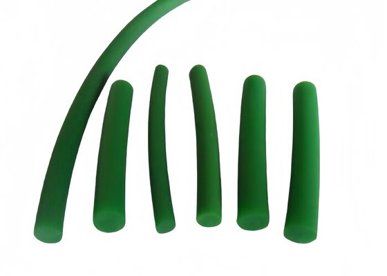 Customized 10mm Round Polyurethane Conveyor Belt Rough Surface For Conveying