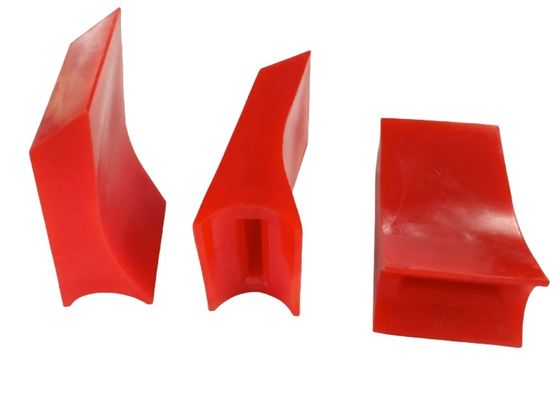 High strength PU Scrapers Polyurethane Conveyor Cleaner 60-90 A Hardness