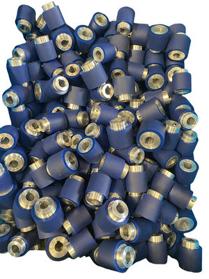 90 A Shore Hardness Polyurethane Coating Wheels Anti Corrosion For Transmission