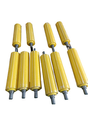 Customized Polyurethane Coating Roller Industrial Urethane Rollers For Heavy Use