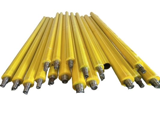 Customized Polyurethane Coating Roller Industrial Urethane Rollers For Heavy Use