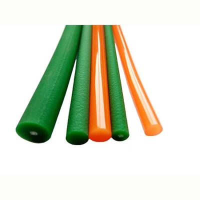 Custom Color Polyurethane Round Belt Rough Surface For Transmission Needs