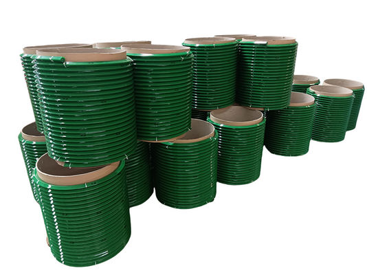 30m reinforced Polyurethane PU Ridge V-Belts Pentagon belting For Transmission