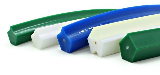PU Top Ridge Belt Polyurethane Pentagon Belt 88 A Hardness Smooth Surface