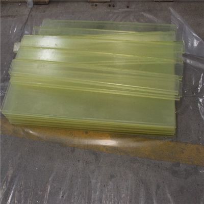 Yellow Red Color Polyurethane Sheet Chemical Resistant Different Thickness And Size