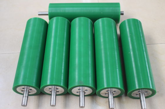 High Precision Polyurethane Coating Rollers , Urethane Conveyor Rollers Waterproof