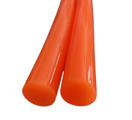 Oil Resist Polyurethane PU Round Belt Endless Urethane Drive Belt 90 A Shore Hardness