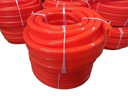 75 A Hardness PU Extruded Products Curved Belt Polyurethane Edge Sealing Strips