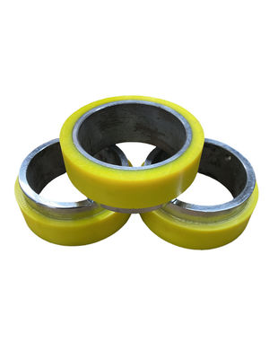 Polyurethane Coating Wheels 85 A Shore Hardness Industrial Equipment Wheels