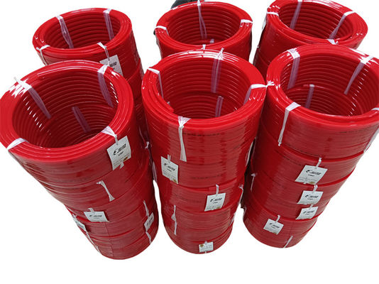 Red Color Polyurethane Belting PU V-Belts Wear Resistant For Conveyor