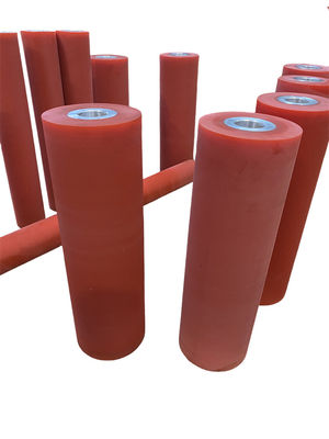 OEM Polyurethane Coating Roller For Mechanical Transmission 95 Shore A Hardness