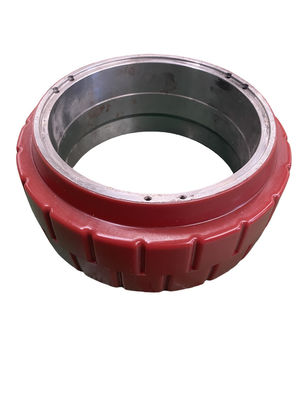 Industrial Polyurethane Heavy Duty Wheels 95 A Shore Hardness Corrosion Resistant