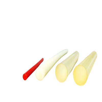 Wear Resistant and Chemical Resistant PU Rod Polyurethane Round Bar with Customizable Diameter for Industrial Applications