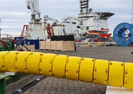 Polyurethane Submarine Cable Bend Restrictor with Resistance to Water, Oil & Grease, High Load Bearing Capacity, and 50+ Years Durability