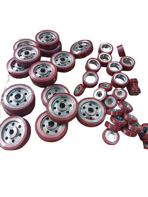 Customized Heavy Duty PU Wheels with 75-90A Shore Hardness for Industrial Applications