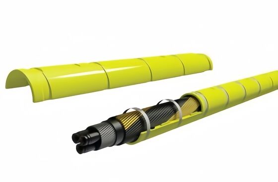 Polyurethane Cable Protection Tube with 85 A Hardness for High Load Bearing and Resistance to Water, Oil & Grease