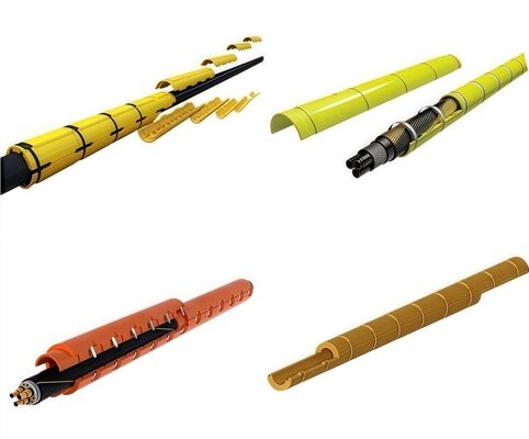 Polyurethane Cable Protection Tube with 85 A Hardness for High Load Bearing and Resistance to Water, Oil & Grease