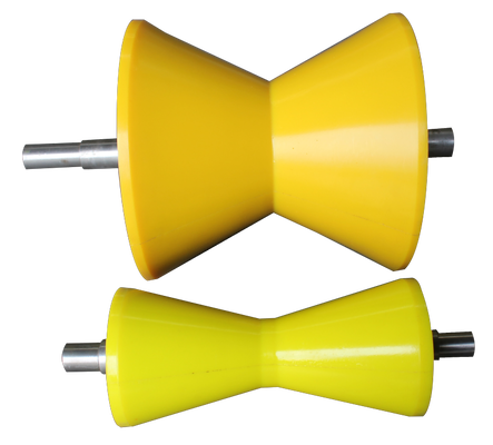 Customized Heavy Duty PU Pipe Roller with 75-90A Shore Hardness for Industrial Applications