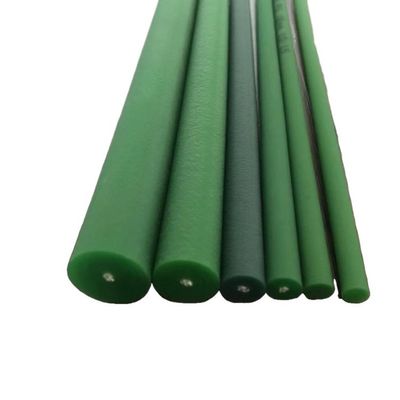 สีที่กําหนดเอง Polyurethane เข็มขัดกลมพื้นผิวที่หยาบสําหรับความต้องการการส่ง