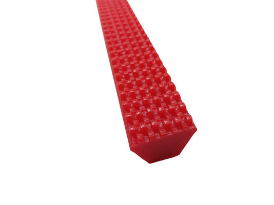 90A ความแข็งแรง Polyurethane PU Belt With Super Grip สีที่กําหนดเอง