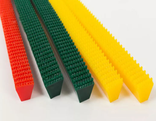 Cinturón de súper agarre de poliuretano multicolor 88 Una dureza para la línea de transmisión cerámica