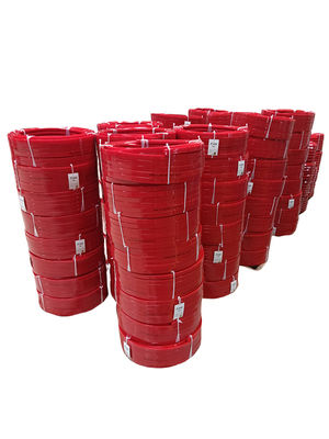 สีแดง โพลียูเรเทน V-Belt 88 A ความแข็งของชายหาดสําหรับการส่งเครื่องกล