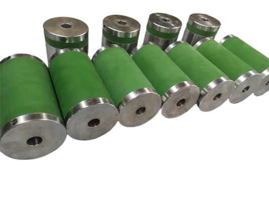OEM Polyurethane Coating Roller Untuk Transmisi Mekanis 95 Shore A Kekerasan