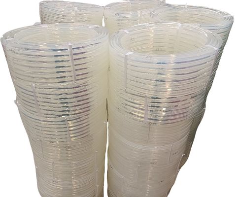 Transparent Polyurethane V Belt Wear Oil Resistant PU Transmission Belts 90A Hardness