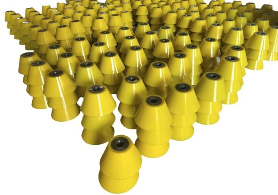 Ağır Güçlü Polyurethane Kaplama Tekerlekleri Su Yağı Ve Korozyona Dirençli