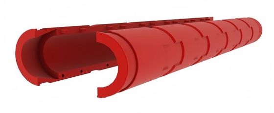 Polyurethane Submarine Cable Protection Ducting 20mm 25mm 30mm Thickness