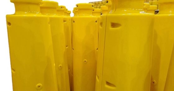 Polyurethane Cable Protection Tube 85 A Hardness PU Submarine Protection Duct Polyurethane Undersea Cable Ducting